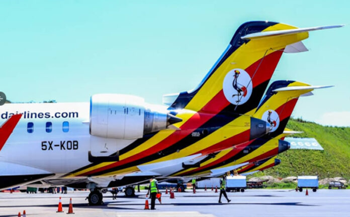 Uganda Airlines Flight